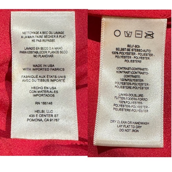 HELSI Miranda 3D Floral Applique Sequin Sleeveless Shift Mini Dress Medium NEW - Picture 9 of 9